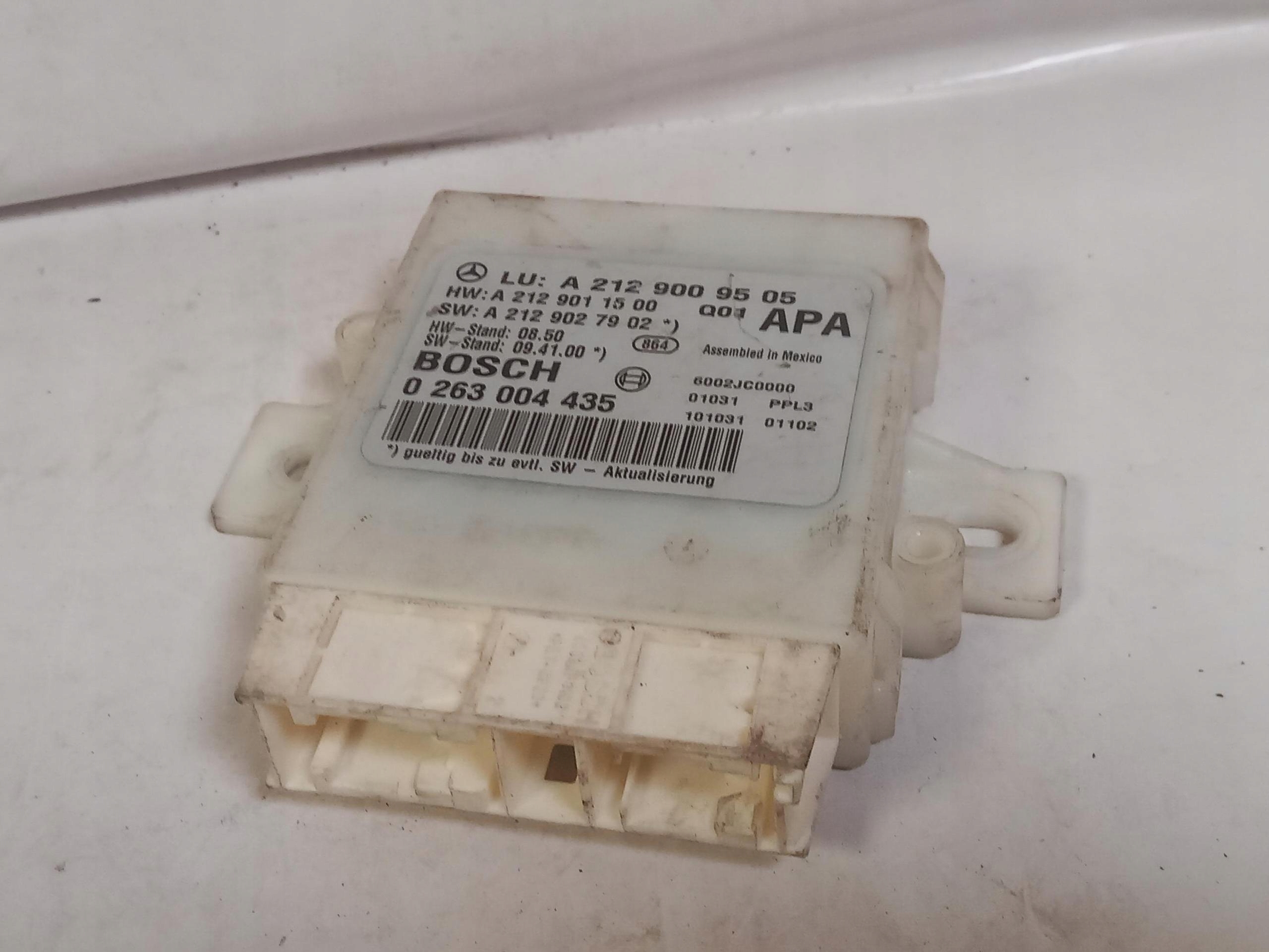 control unit module PDC MERCEDES E-KLASA W207 A2129009505 09-16