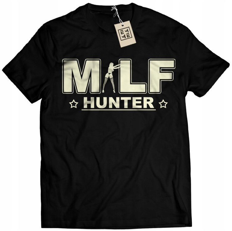 

Koszulka Męska Milf Hunter Prezent Urodziny 2XL
