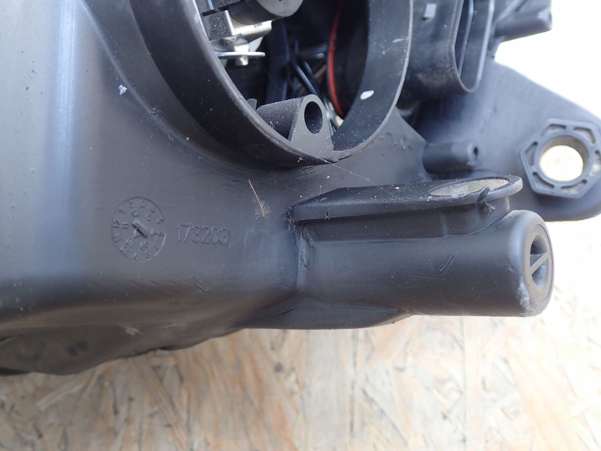 light right REFLEKTOR right SKODA FABIA II 5J LIFT
