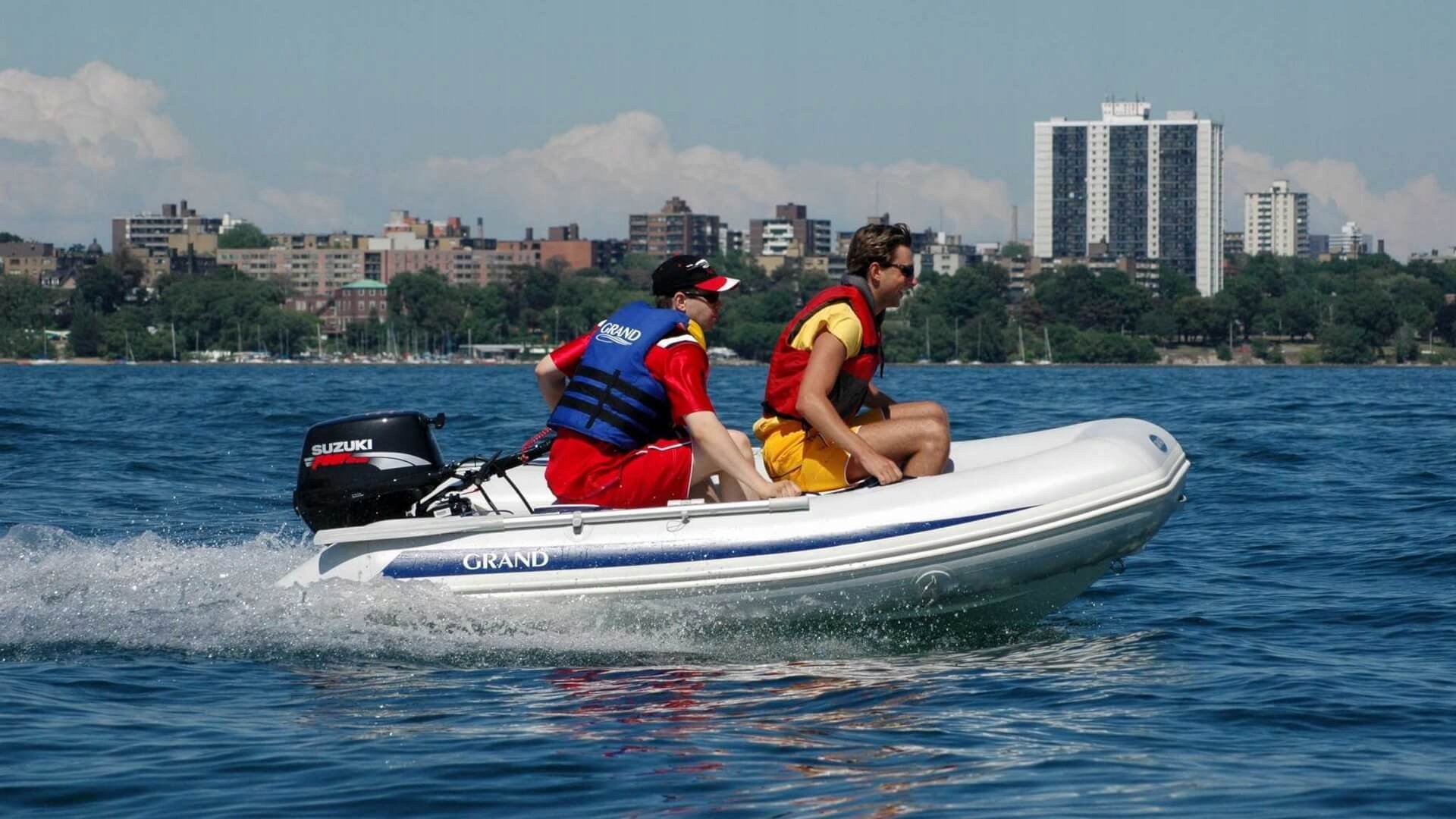 GRAND Silver Line S300 RIB Ponton Łódź Motorówka Możliwość zamontowania silnika tak