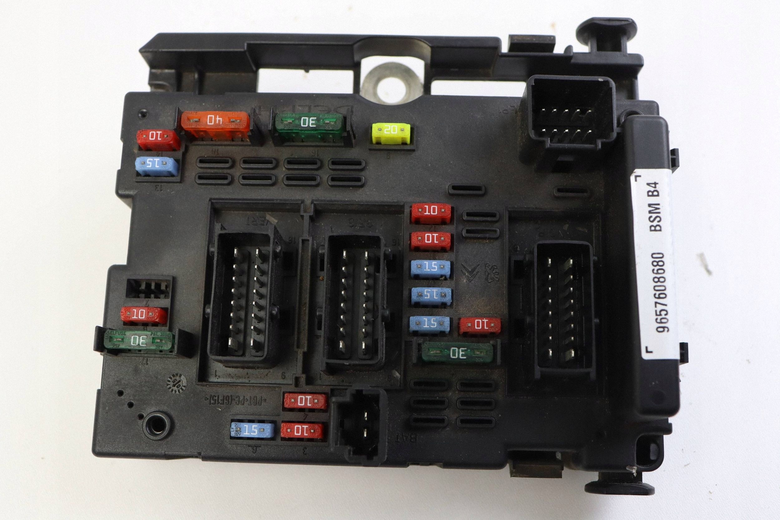 CITROEN PEUGEOT module compartment control unit BSM 9657608680