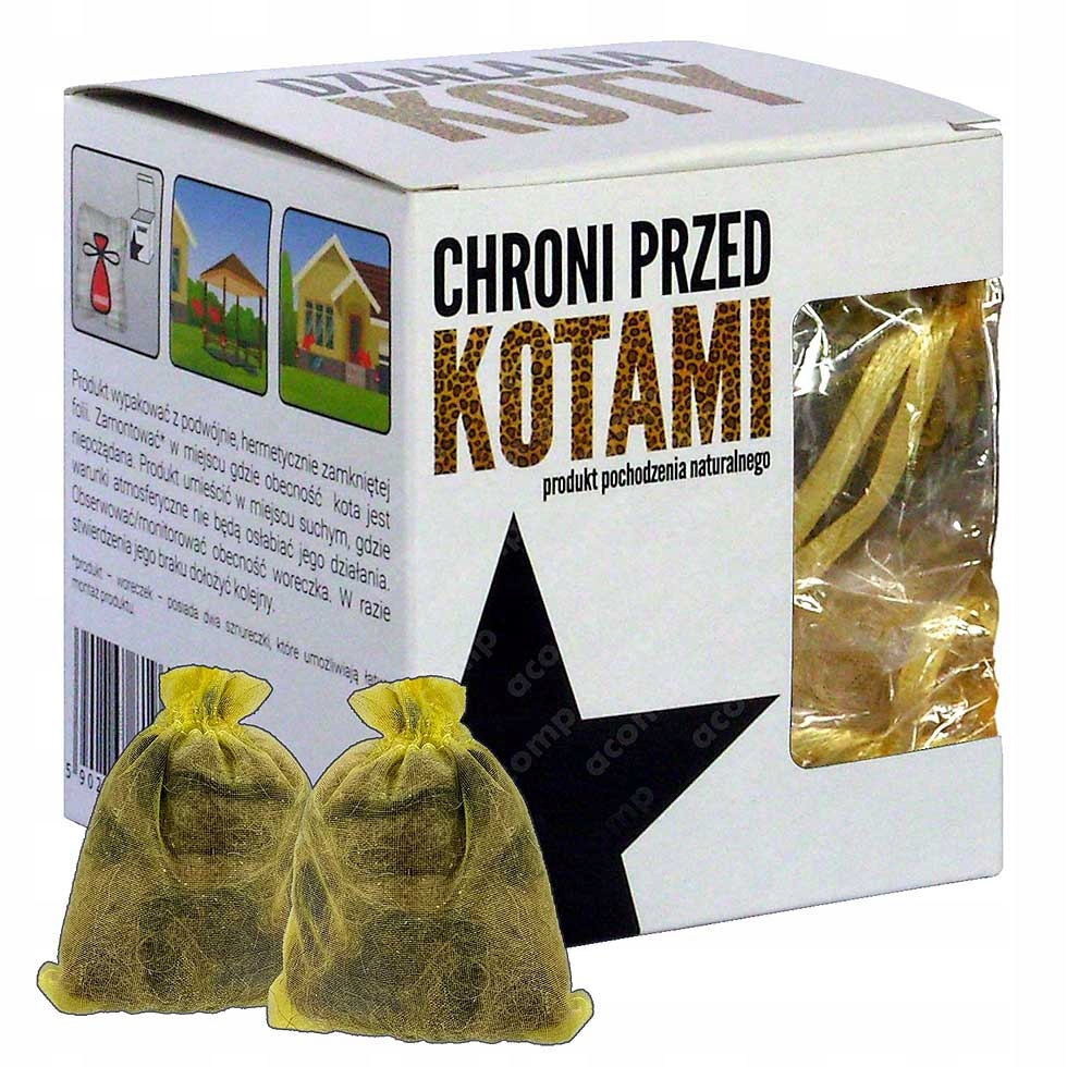 

Kunagone odstraszacz na koty do auta i domu 2 szt.