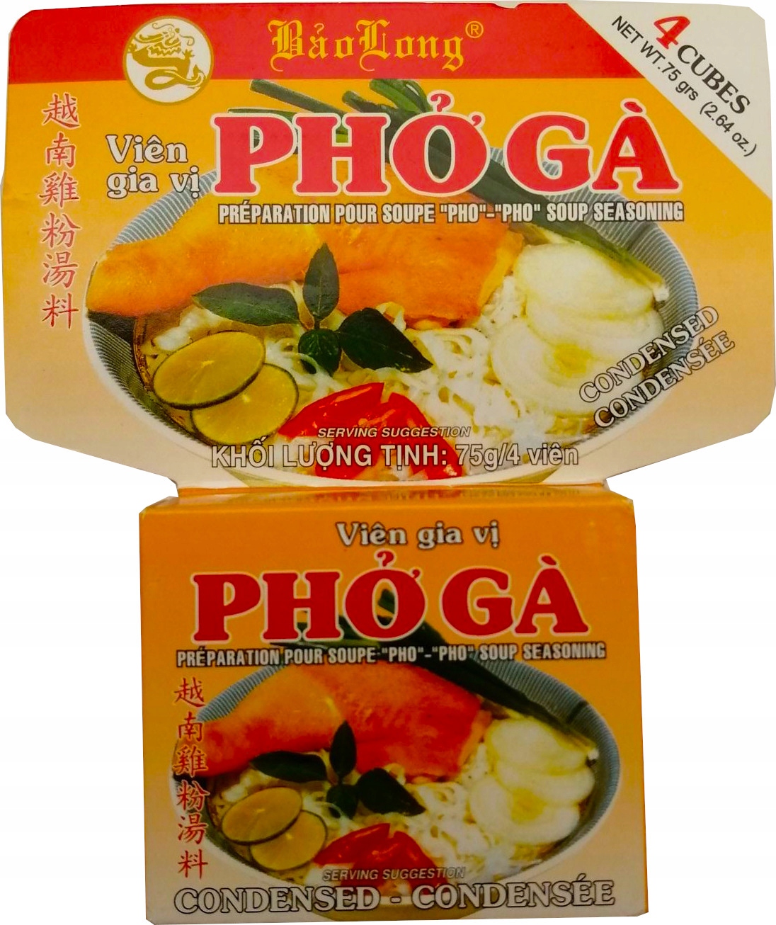 

Bulion kostki do zupy Pho Ga 75 g