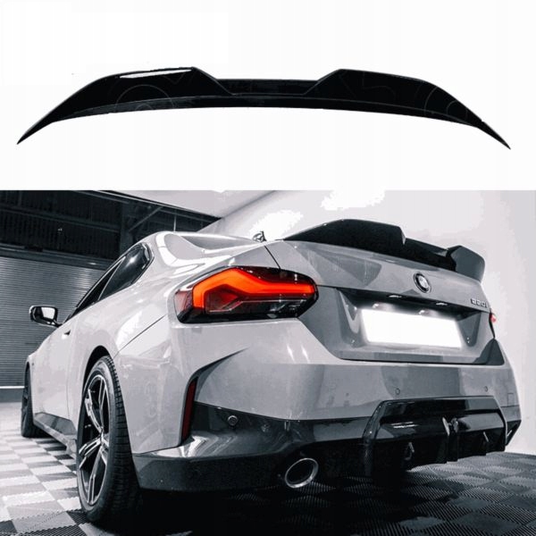 SPOILER NA KLAPĘ do BMW 2 G42 COUPE 2021- BLACK