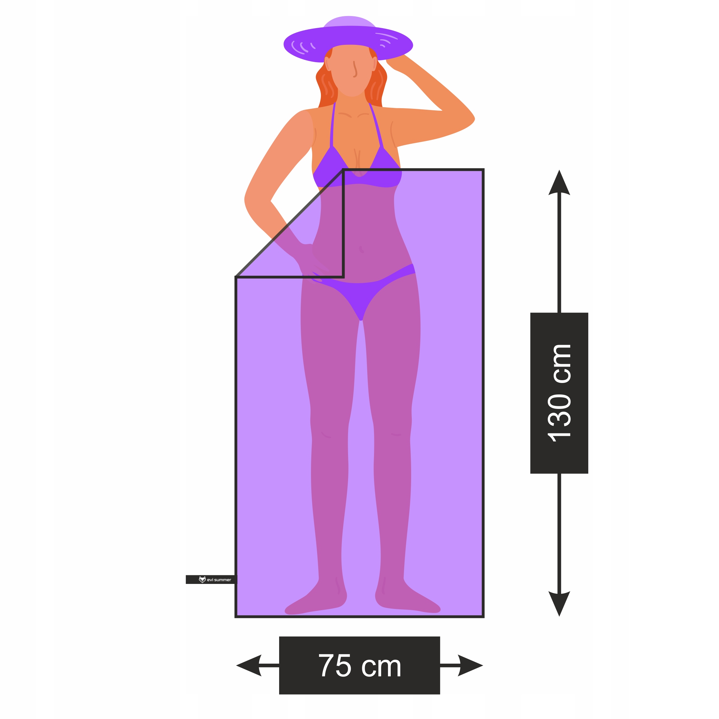 RĘCZNIK Z MIKROFIBRY SZYBKOSCHNĄCY MIĘKKI SIŁOWNIA PLAŻA BASEN 130x75 cm Model SPORT Pro+ Size M