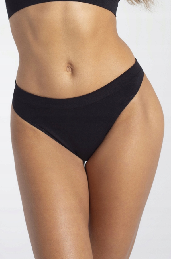 GATTA MINI STRINGI NINI BEZSZWOWE CZARNE XL Materiał dominujący poliamid