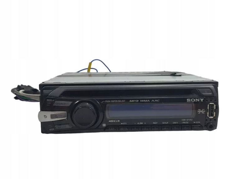 RADIO SAMOCHODOWE SONY CDXGT35U Sklep, Opinie, Cena w Allegro.pl