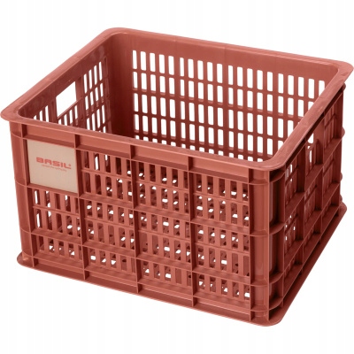 Cyklistická skříň Basil Crate M terra red 29.5L