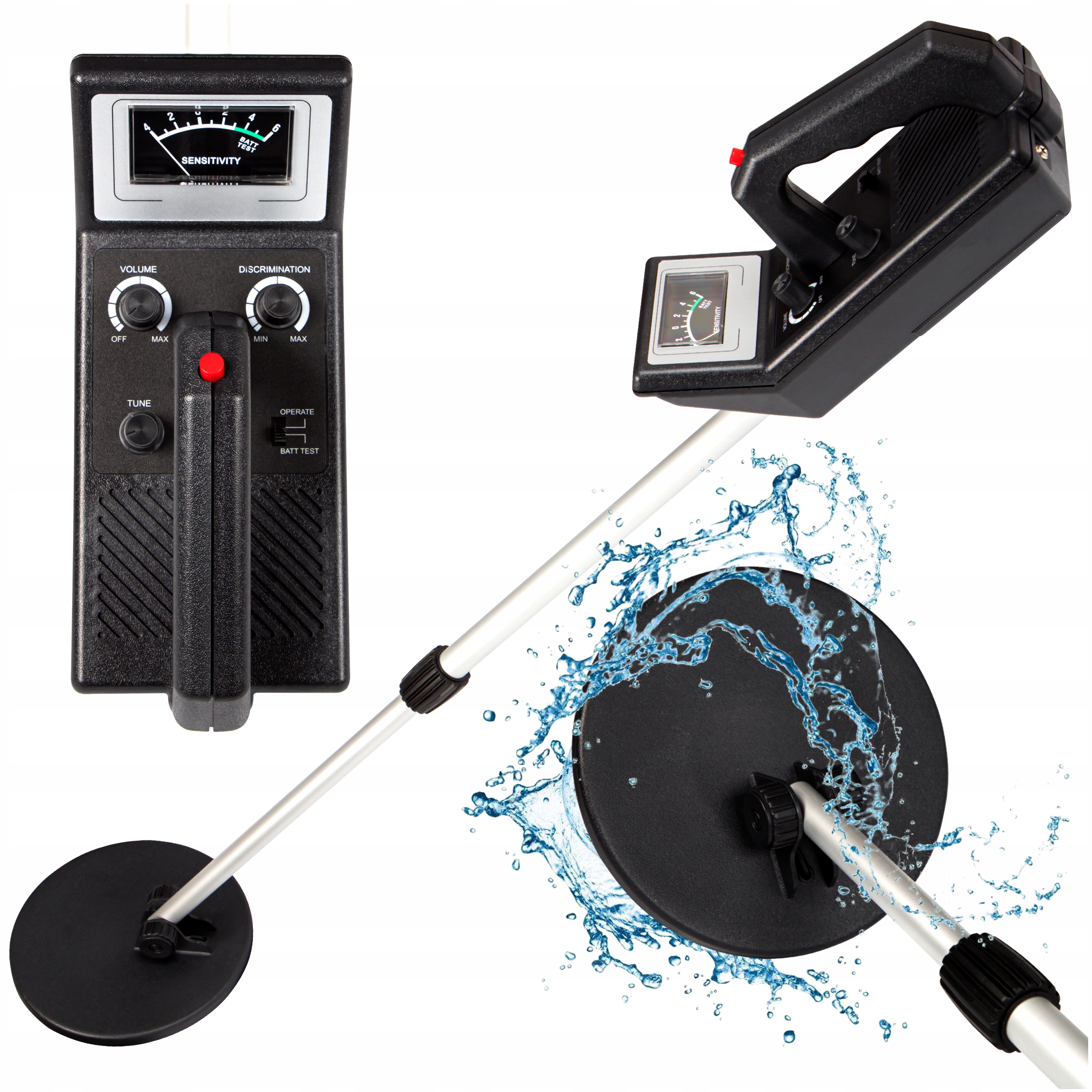 Detektor Kovů Pro Dítě Detektor Teleskop Nastavitelný, Voděodolný