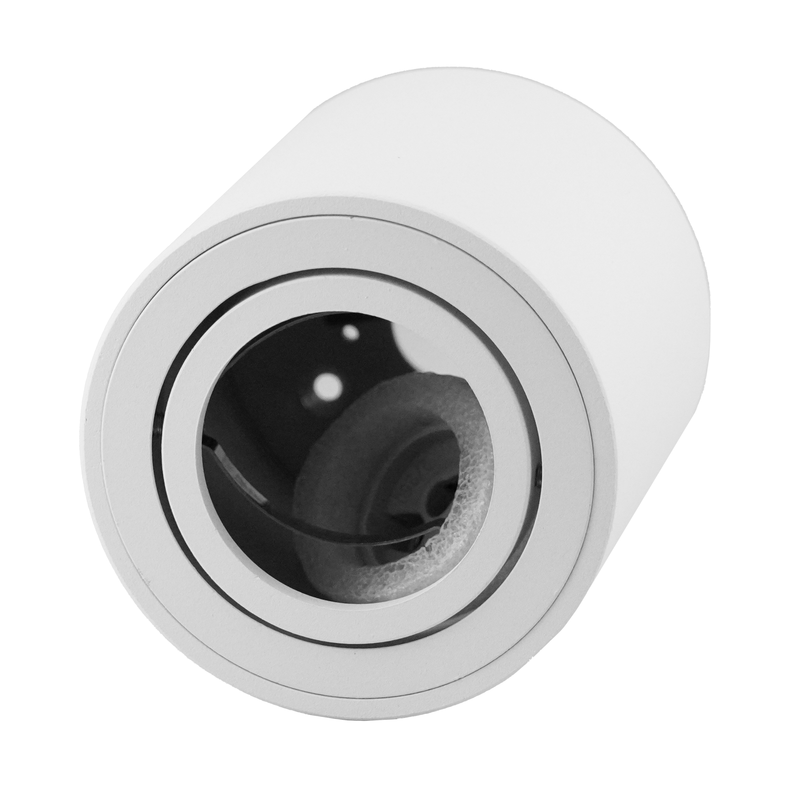 OPRAWA SUFITOWA TUBA LED RUCHOMA ALUMINIUM BIAŁA 1X GU10 FEBE HALOGENOWA Kod producenta 012823