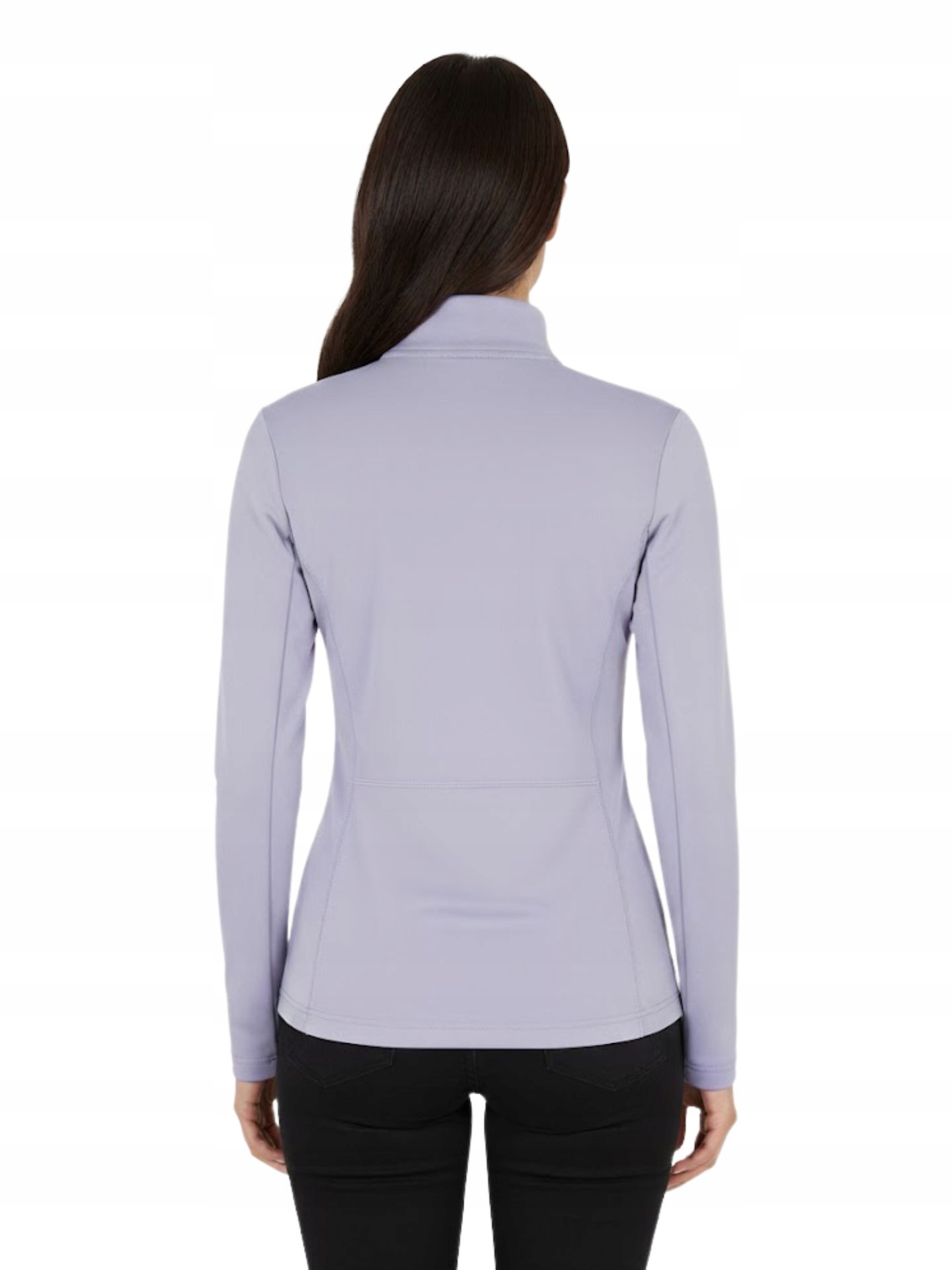 Mikina EA7 Emporio Armani Kitzbühel Powerstretch H-Zip Lavender L