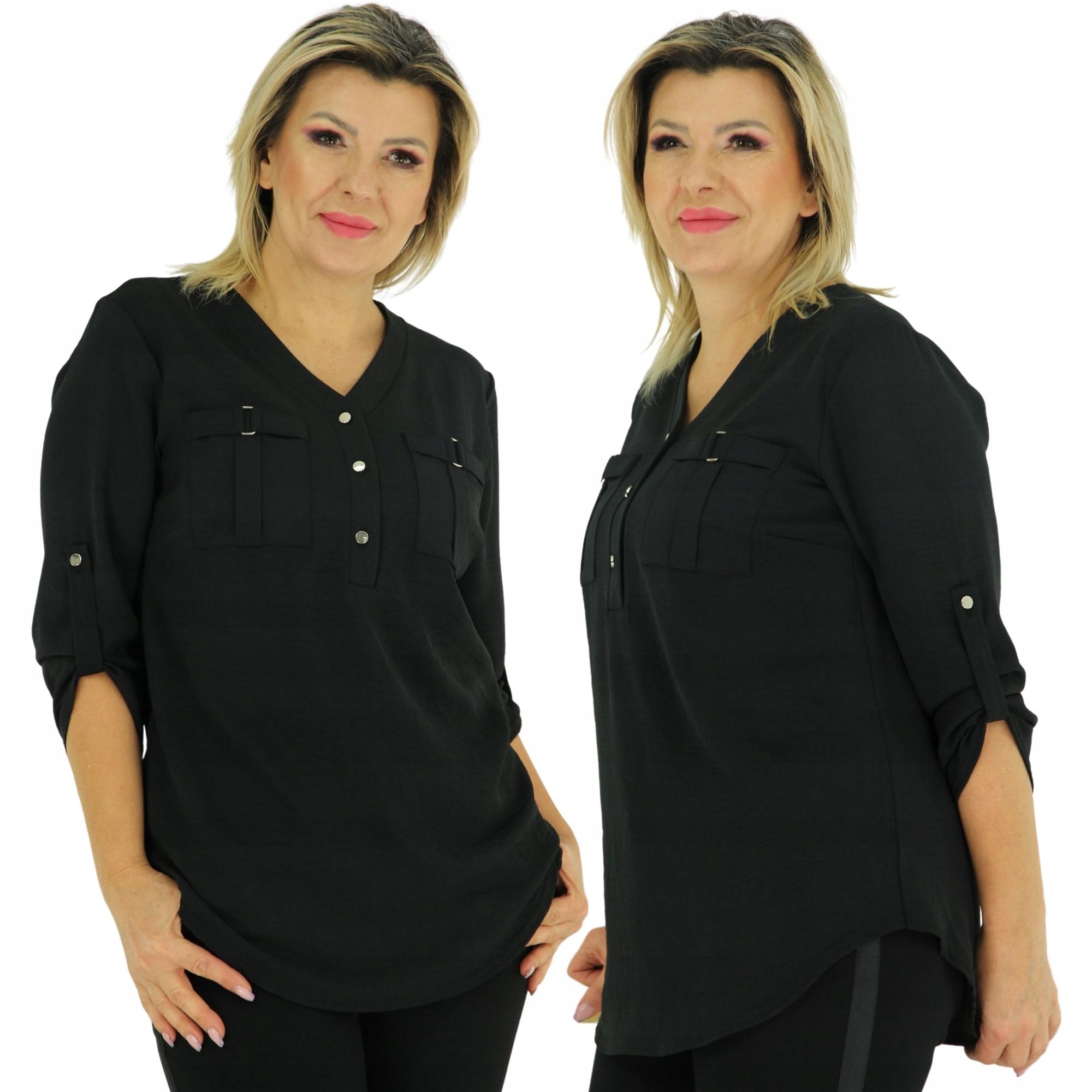 

Bluzka Bluzki Damskie Koszulowa M-3XL