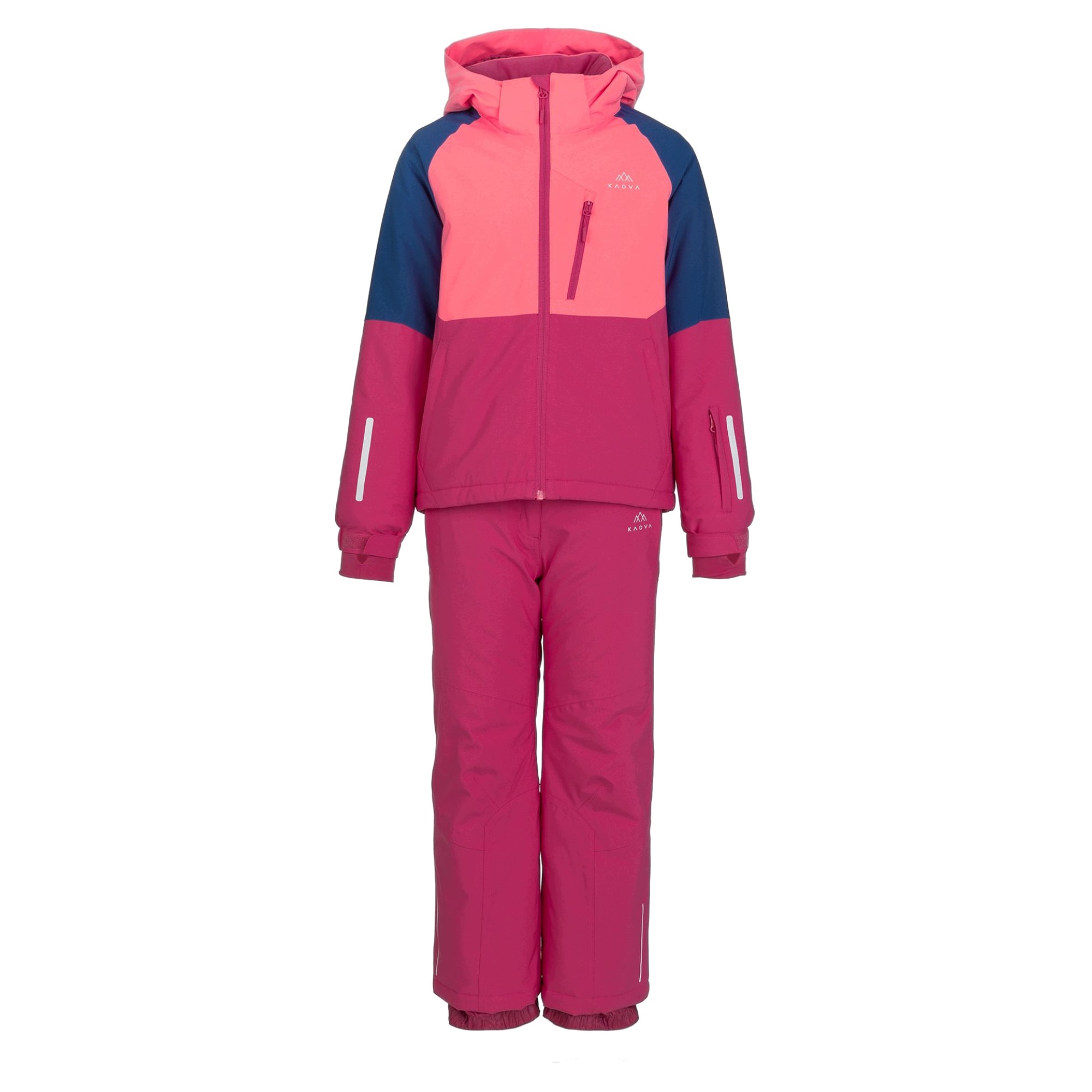 Komplet narciarski dziecięcy Kadva Blizzy Jr Ocieplany Wodoodporny 158 cm