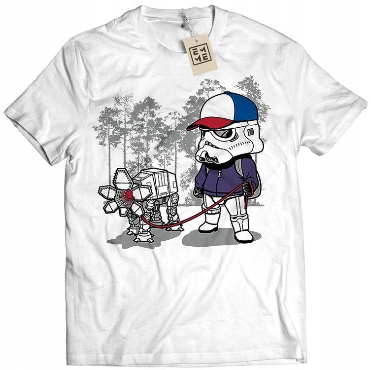 

Koszulka Z Nadrukiem Star Wars Stranger Things 2XL