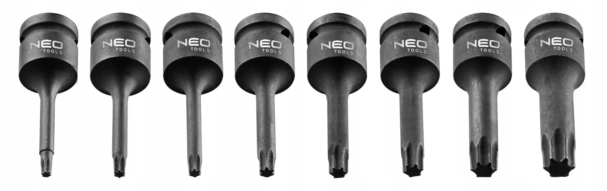 NEO 08-712 KLUCZE UDAROWE TORX,1/2 9 CZ. Kod producenta 08-712