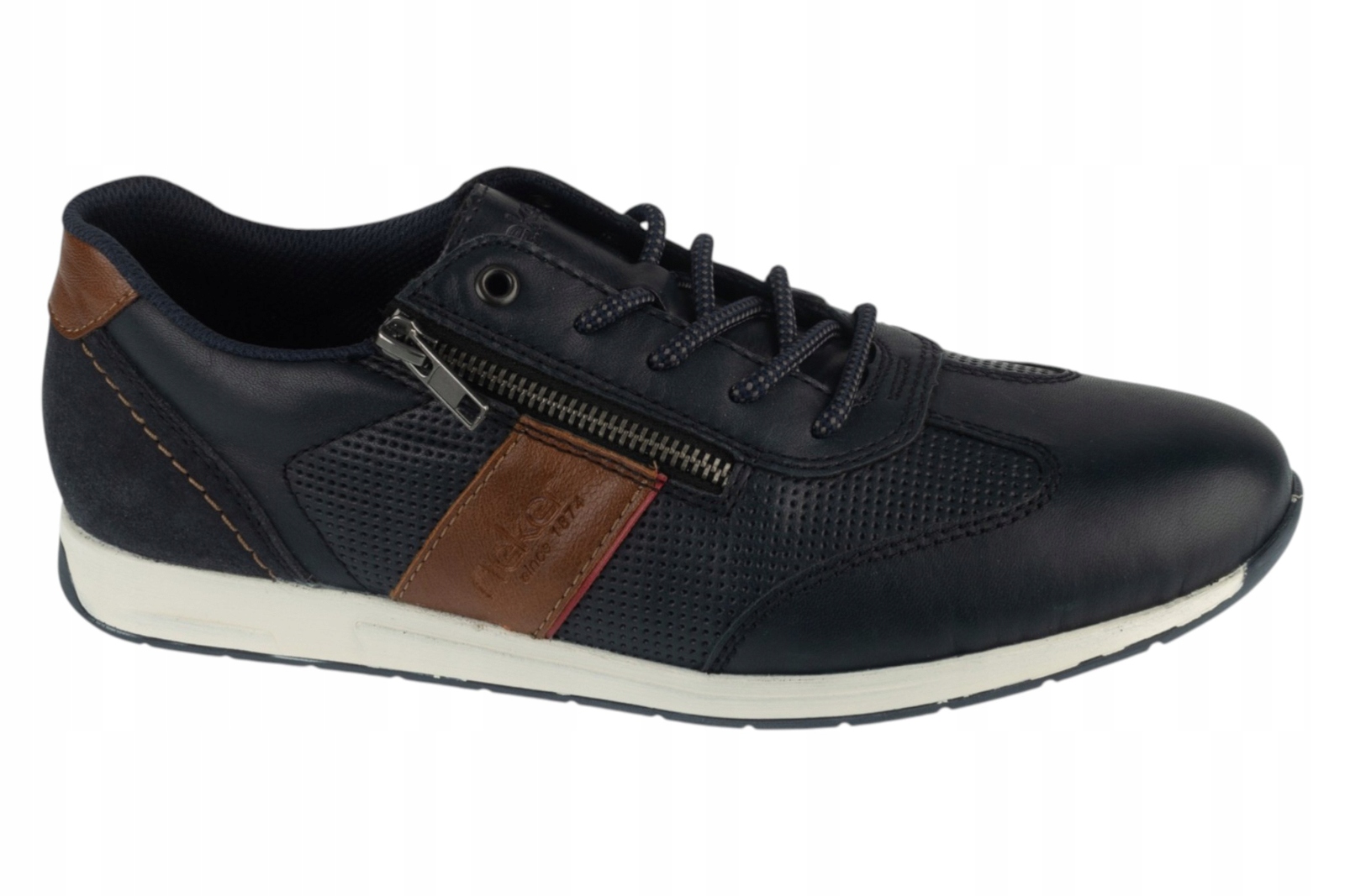 Rieker Sneakers [45] Pánské tenisky Kůže Tmavě modrá