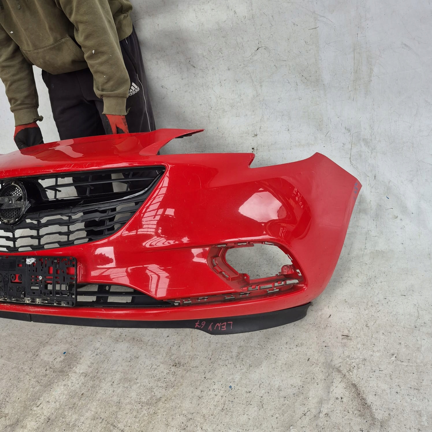 OPEL CORSA E 14-19 bumper front front