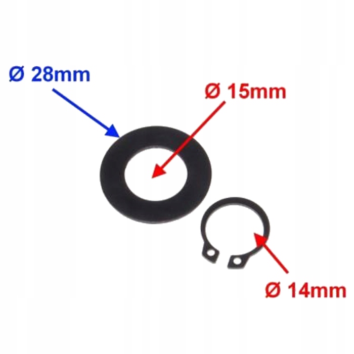 PODKŁADKA ZABEZPIECZENIE SEGER PÓŁKSIĘŻYC WAŁKA 2T Producent inny