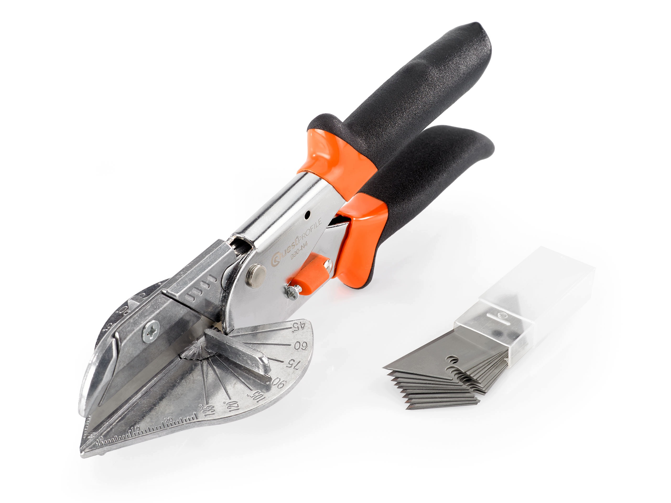 Úhlové nůžky, nůžky na stříhání Pvc, plastové, 10 x čepel součástí balení
