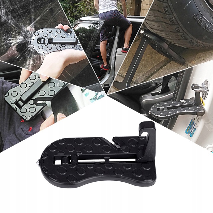 STOPIEŃ PEDAŁ PODEST SKŁADANY DO SAMOCHODU DRZWI Waga produktu z opakowaniem jednostkowym 0.5 kg