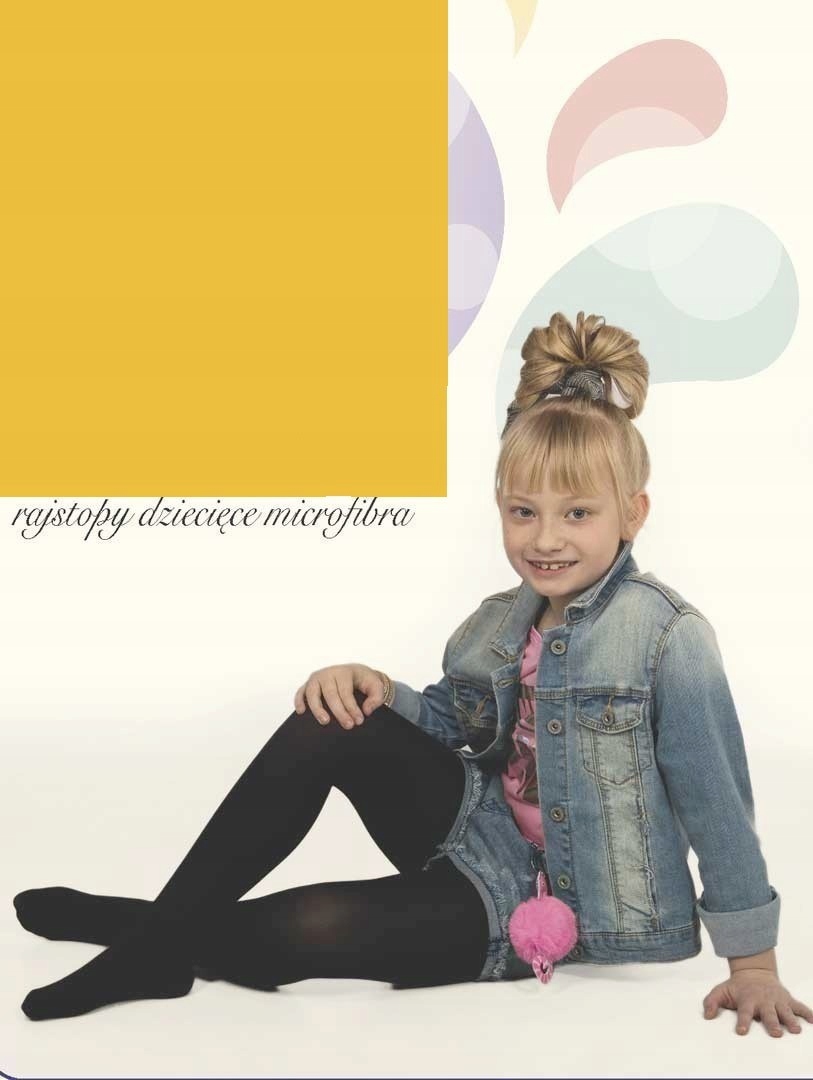 

Rajstopy mikrofibra 60 Den Ola 140-146 żółty