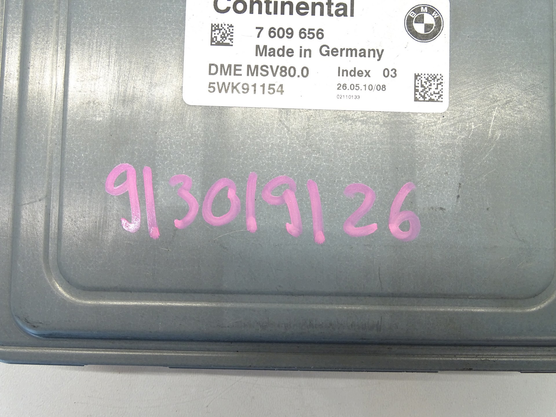 computer des motors bedienteil BMW X1 E84 7609656
