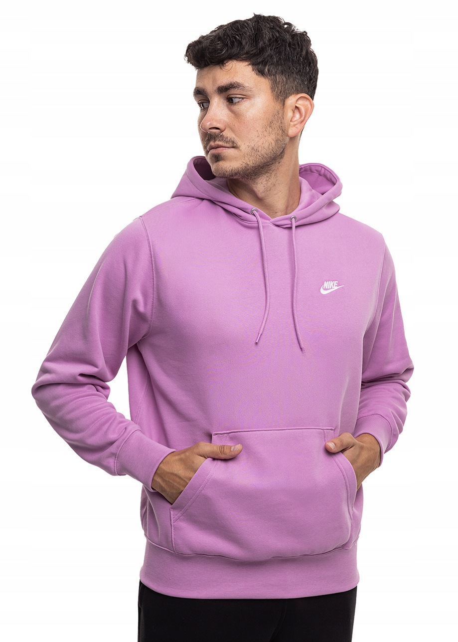 Pánská Mikina Nike S Kapucí Bavlněná Sportovní Club Bb vel M