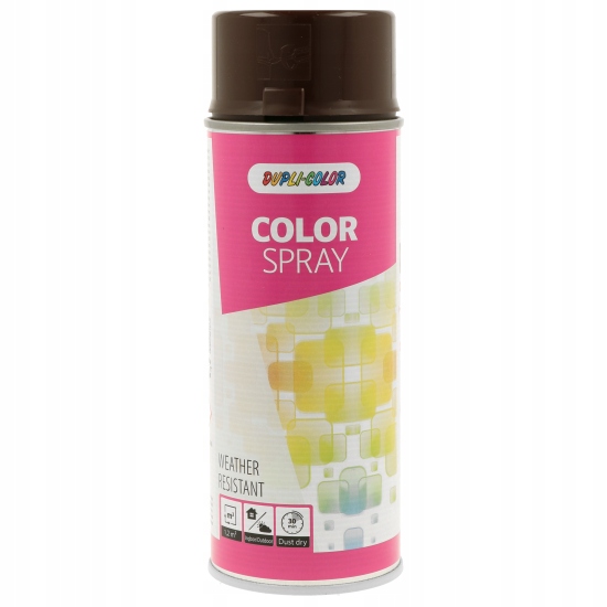 Color Lakier uniwersalny Spray Ral 8017 Czekoladowy Brąz Połysk 400ML