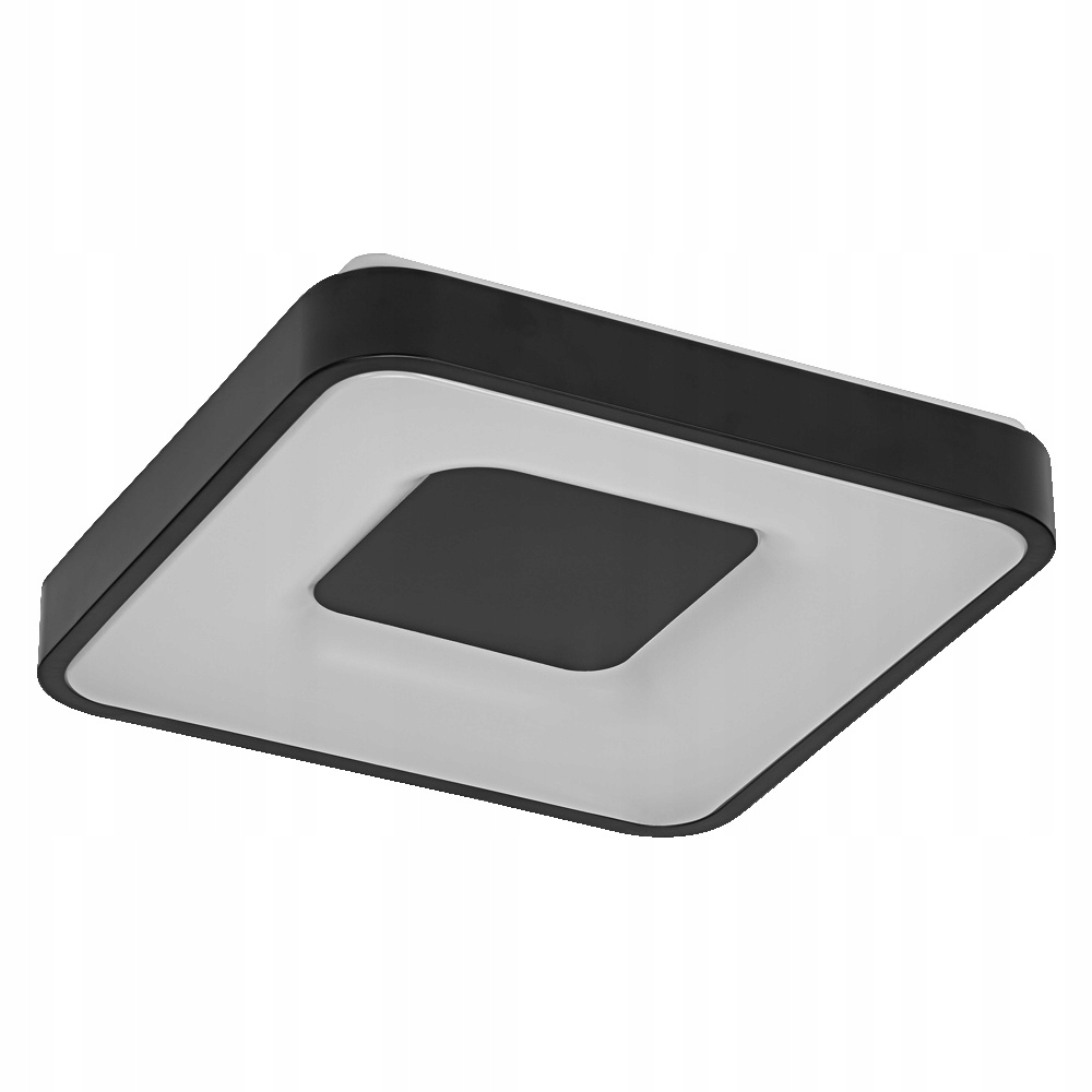 Stropné Svietidlo Led Nástenná lampa 24W 1450lm 3000K Teplá čierna Orbis Osram