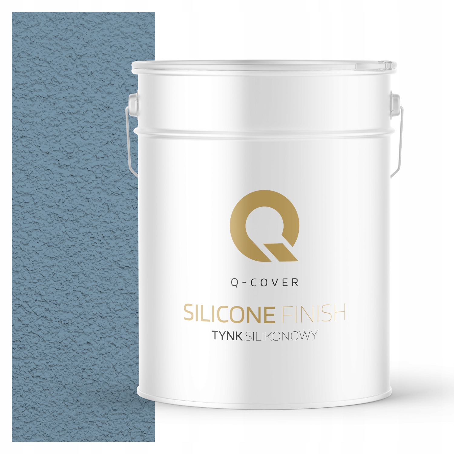 Silikonová Fasádní Omítka Modrá 15 Kg Beránek Granulace 1.0 mm F126