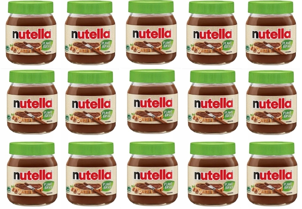 15x 350g Nutella Plant Based krem orzechowy Wege Karton