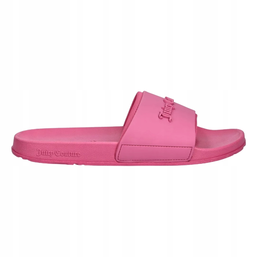 Juicy Couture Růžové nazouváky Embossed Slider 39