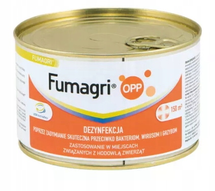 

Fumagri Opp 150 m³ świeca dymna do dezynfekcji