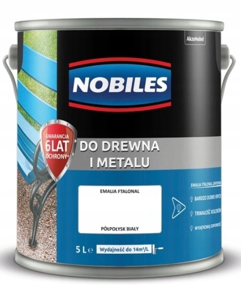 

Farba Nobiles Ftalonal- biała, 5l