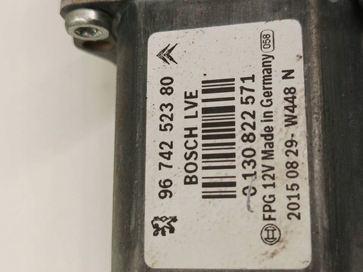 mechanism windows left front 9674252380 Citroen C4 Cactus and (2014- )