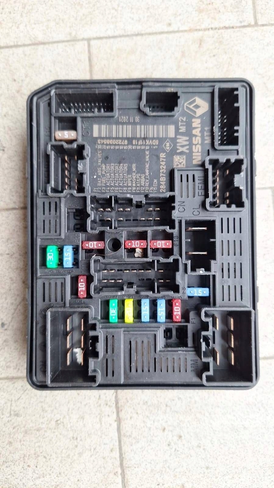 modul Bedienteil BCM RENAULT OE 284B73247R