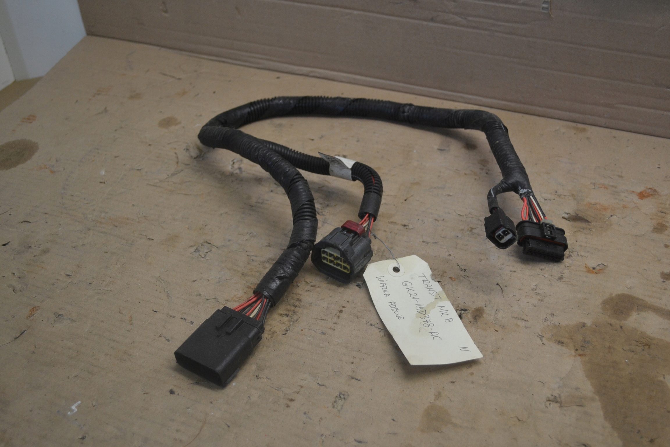 Câblage Capteur Carburant GK21-14D378-AC TRANSIT MK8