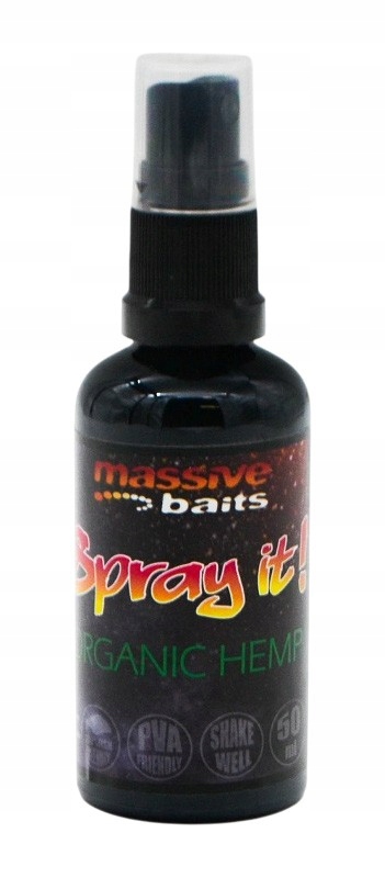 Atraktor Massive Baits Spray It Organic Hemp (50ml)