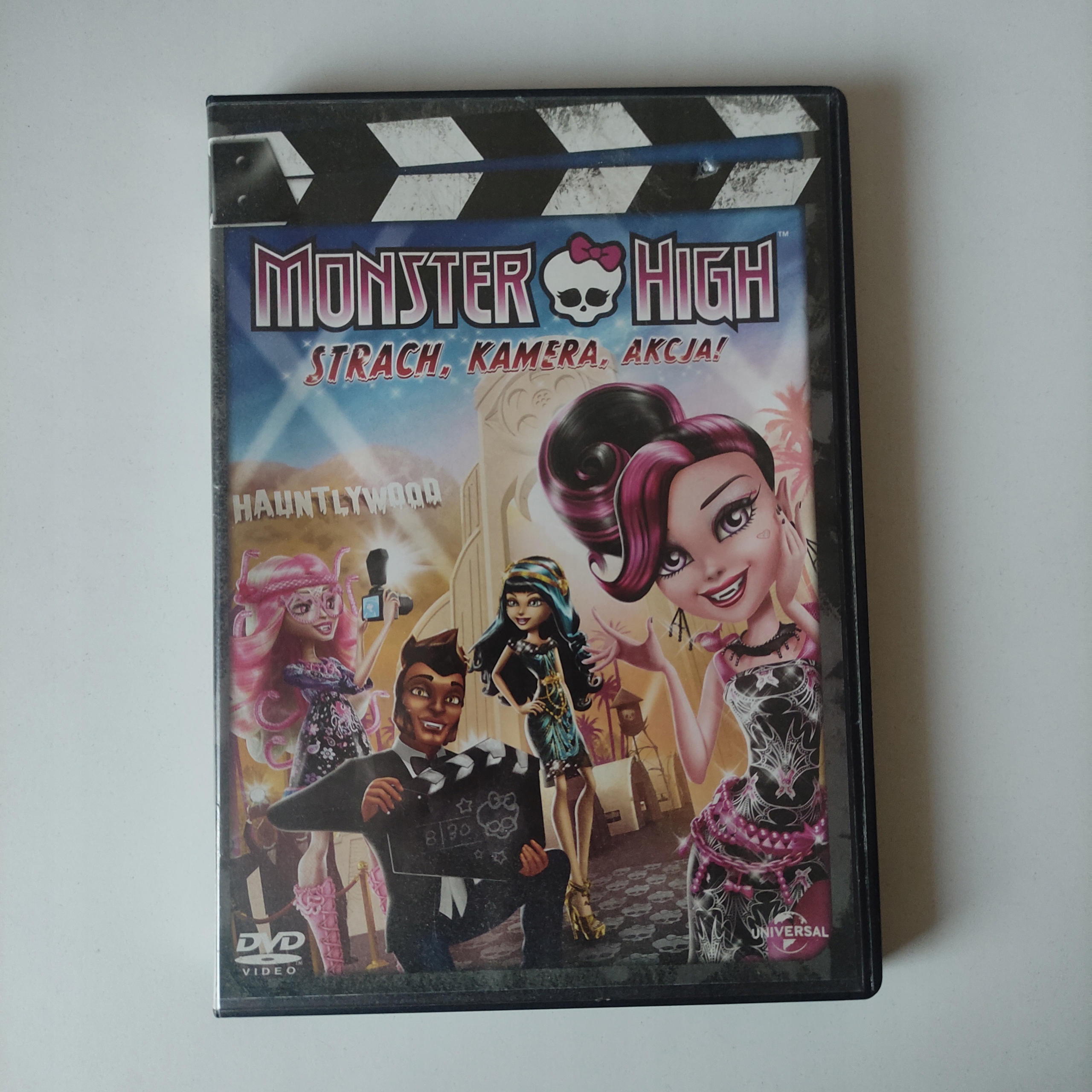 Monster High. Strach, kamera, akcja płyta DVD • Cena, Opinie