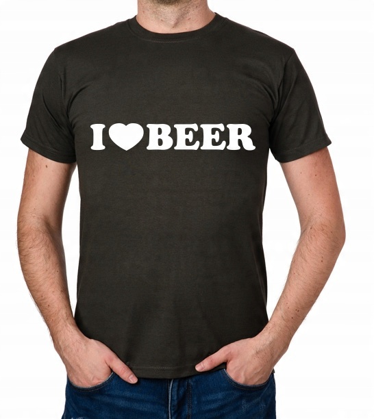 

koszulka I Love Beer prezent