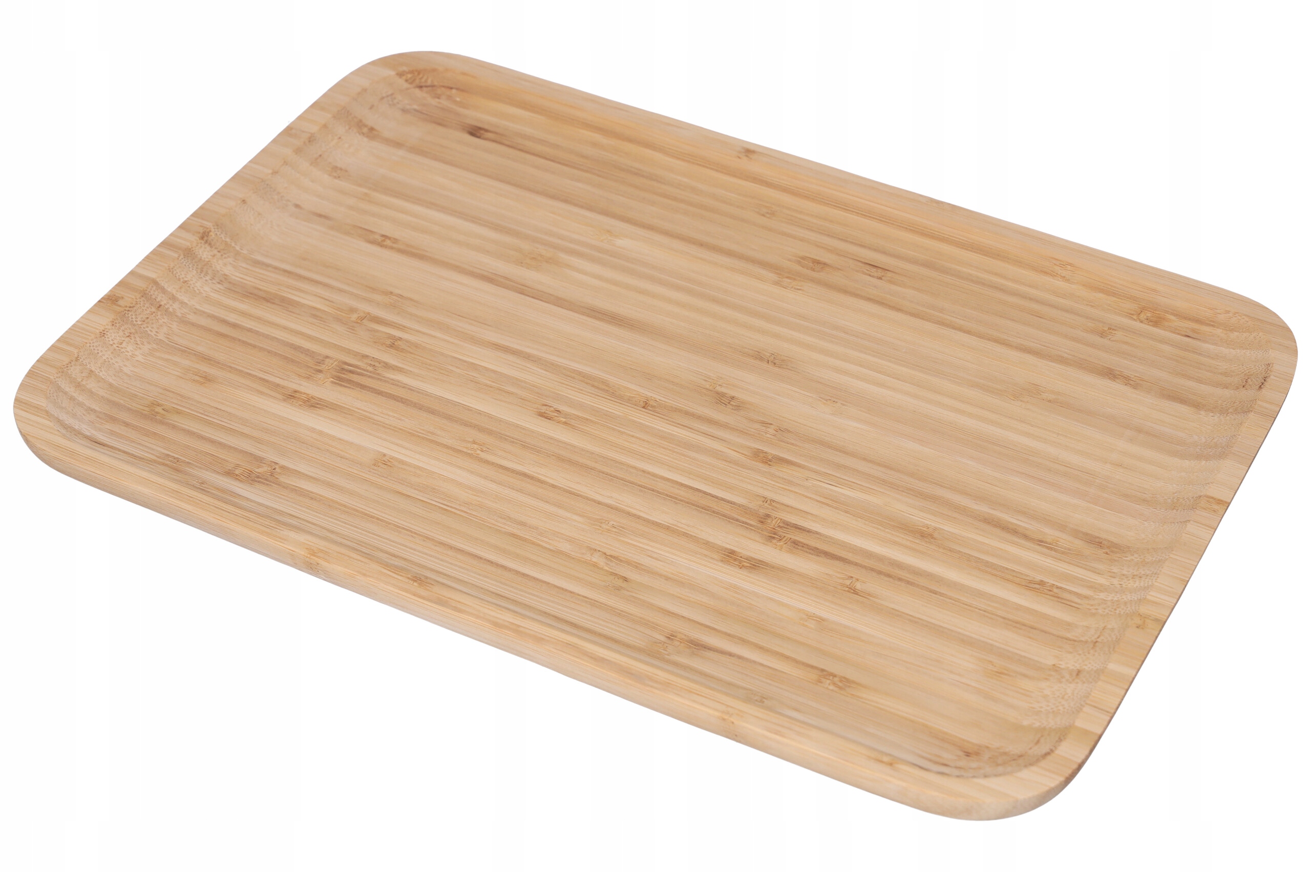 DESKA DO SERWOWANIA DEKORACYJNA TACA DREWNIANA DO SUSHI PRZYSTAWEK 33x23CM Długość 33 cm