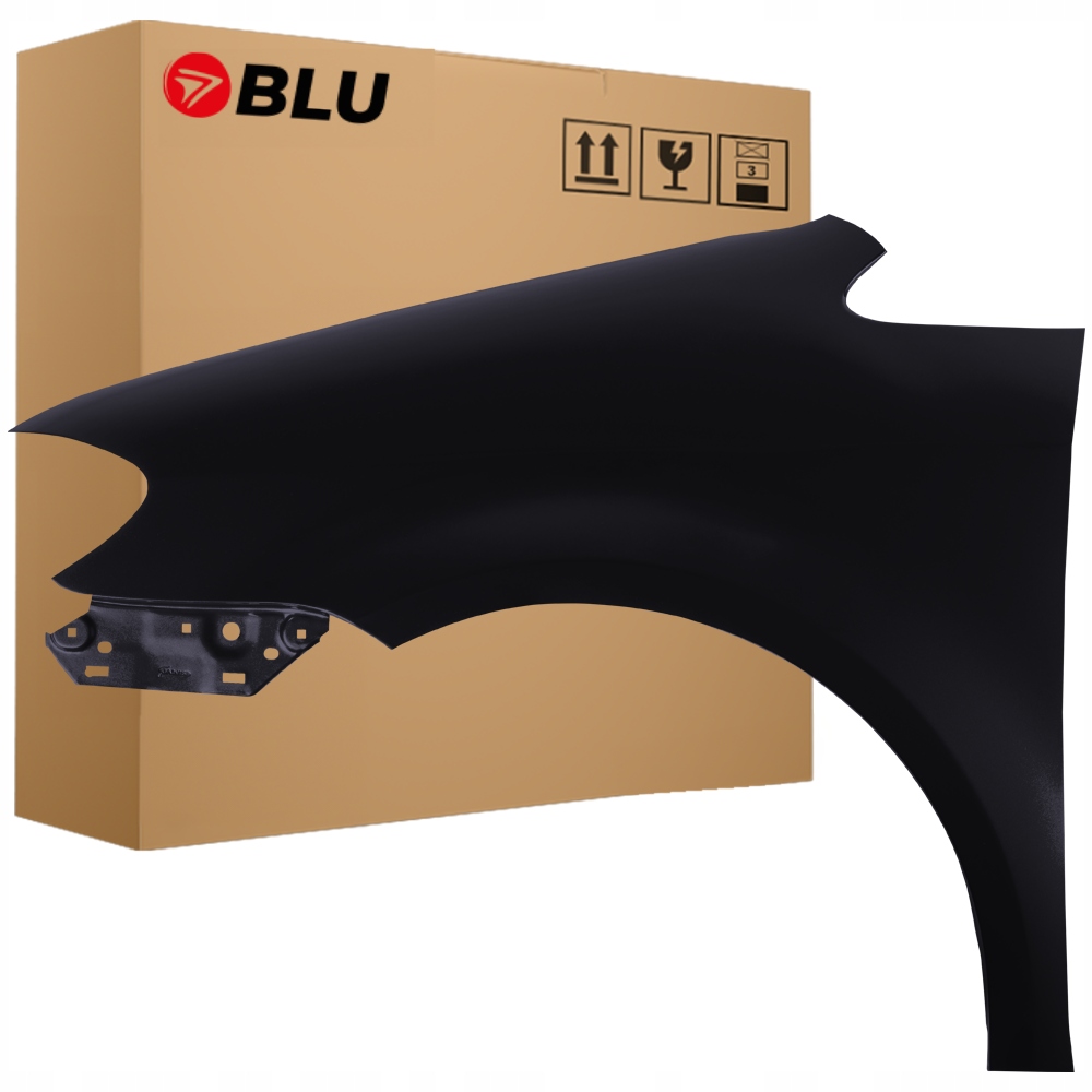 Blu Blatník Vw Touran 1T2 LC9Z levý černý 07-10 přední