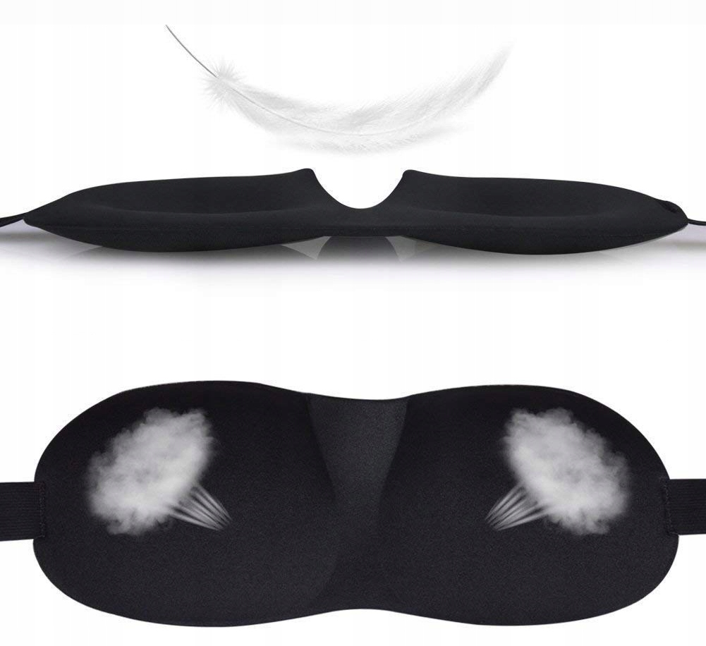 MASKA OPASKA 3D OPASKI NA OCZY DO SPANIA ŚPIJ 93 Model 0093