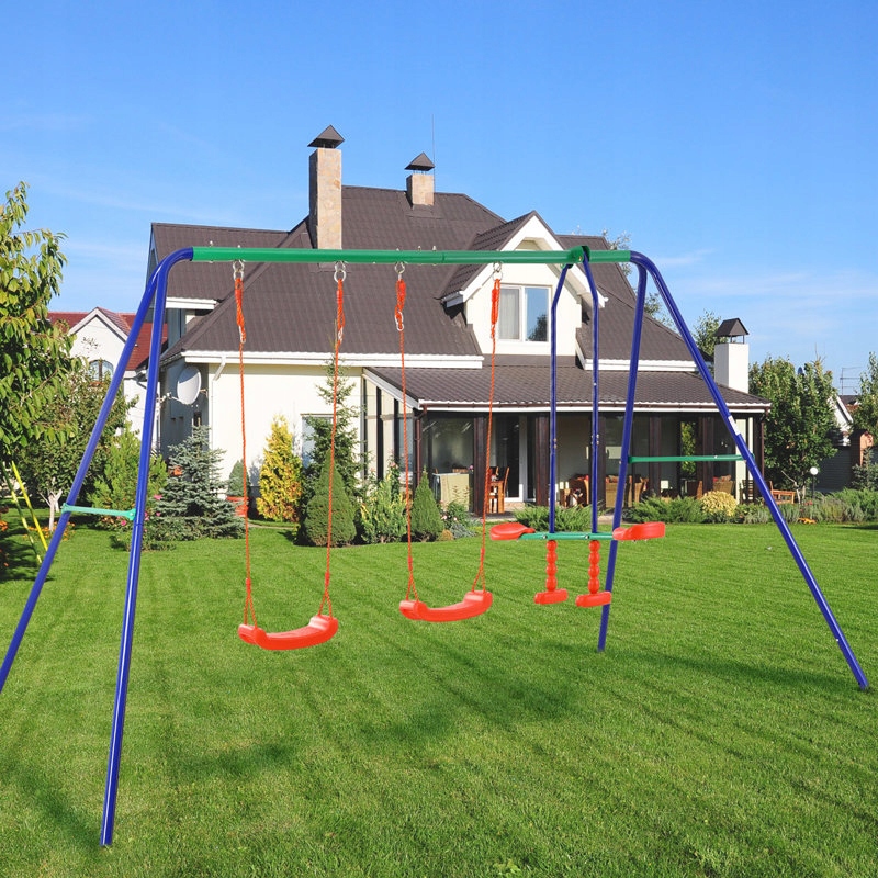 HUŚTAWKA OGRODOWA DLA DZIECI PLAC ZABAW 3 HUŚTAWKI EAN (GTIN) 5903104720490