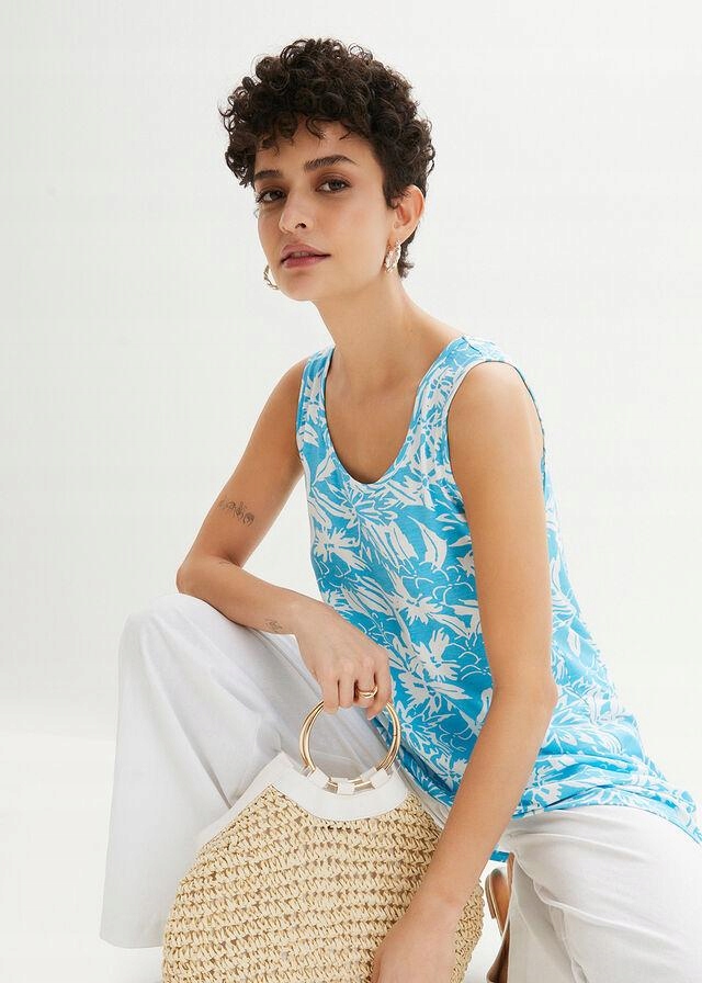 TOP Z DŁUŻSZYMI BOKAMI BONPRIX 36