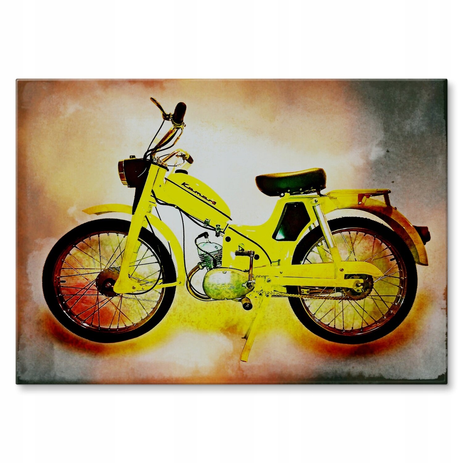 Kovový plakát Komar vintage Dárek 22 x 31 cm