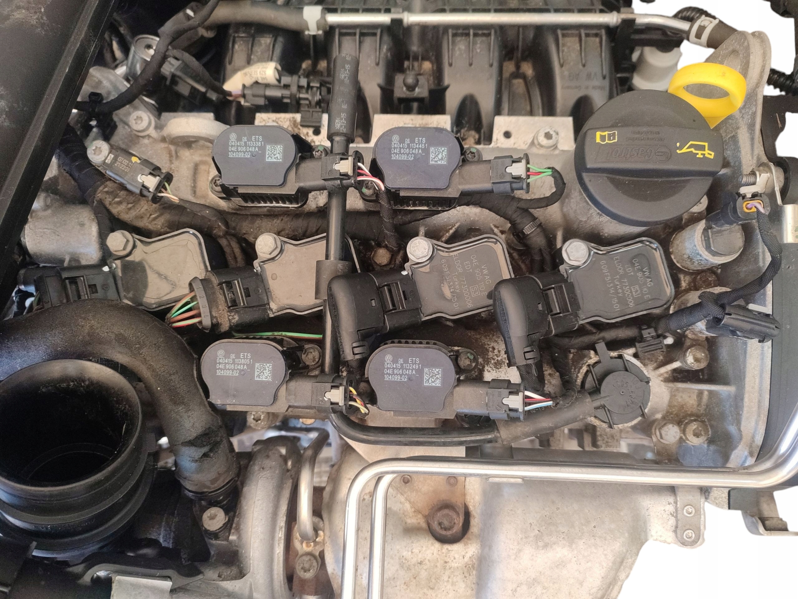 engine complete SEAT LEON III 1.4 TSI 150KM CZEA 228 TYS FILM