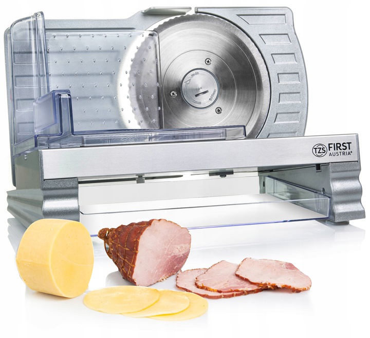 Elektrický kráječ na chléb a sýry Silný First Austria kovový