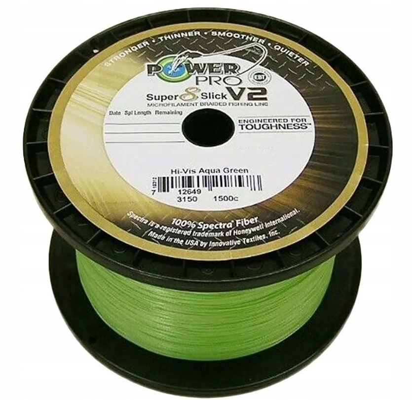 Power Pro S8S V2 0,28mm 20kg Aqua Green