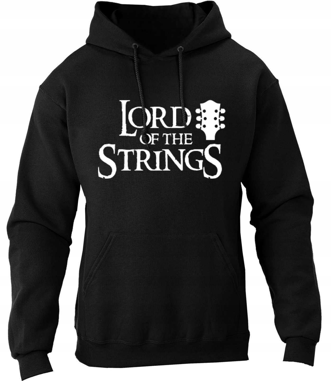 

Bluza z kapturem dla gitarzysty gitara struna